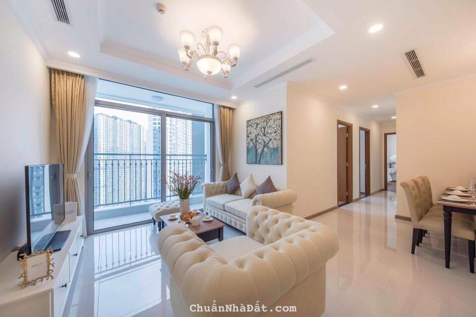 cho thuê CHCC VInhome Central Park, Q.BT, 100m2, 3Pn, 2tollet, full NT