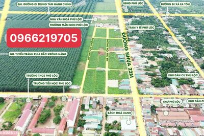Đất đấu giá kề chợ và ủy ban xã Phú Lộc, khu bàn cờ giá chỉ từ 480 triệu, bao sổ đỏ. 