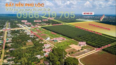 Khu dân cư mới Phú Lộc ven TX Buôn Hồ, giá chỉ 899 triệu/ nền 132m2, đường rộng 8m đến 22m.