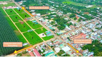 Khu dân cư mới Phú Lộc ven TX Buôn Hồ, giá chỉ 899 triệu/ nền 132m2, đường rộng 8m đến 22m.