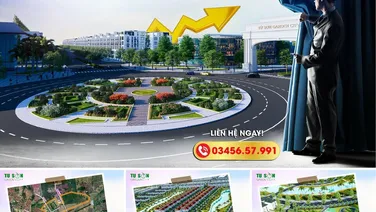 Shophouse lõi dự án tại Dự án Khu đô thị Từ Sơn Garden City, Từ Sơn, Bắc Ninh , chiết khấu 7,5%