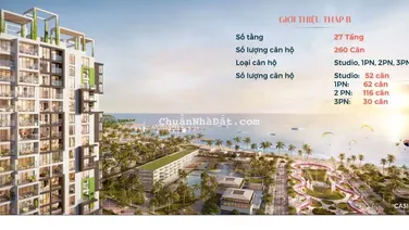 Căn hộ biển Phan Thiết giá giai đoạn 1 CĐT, sở hữu lâu dài, chỉ thanh toán trước 300 triệu