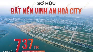 Bán đất 150m2 view vịnh biển - thanh toán 737tr