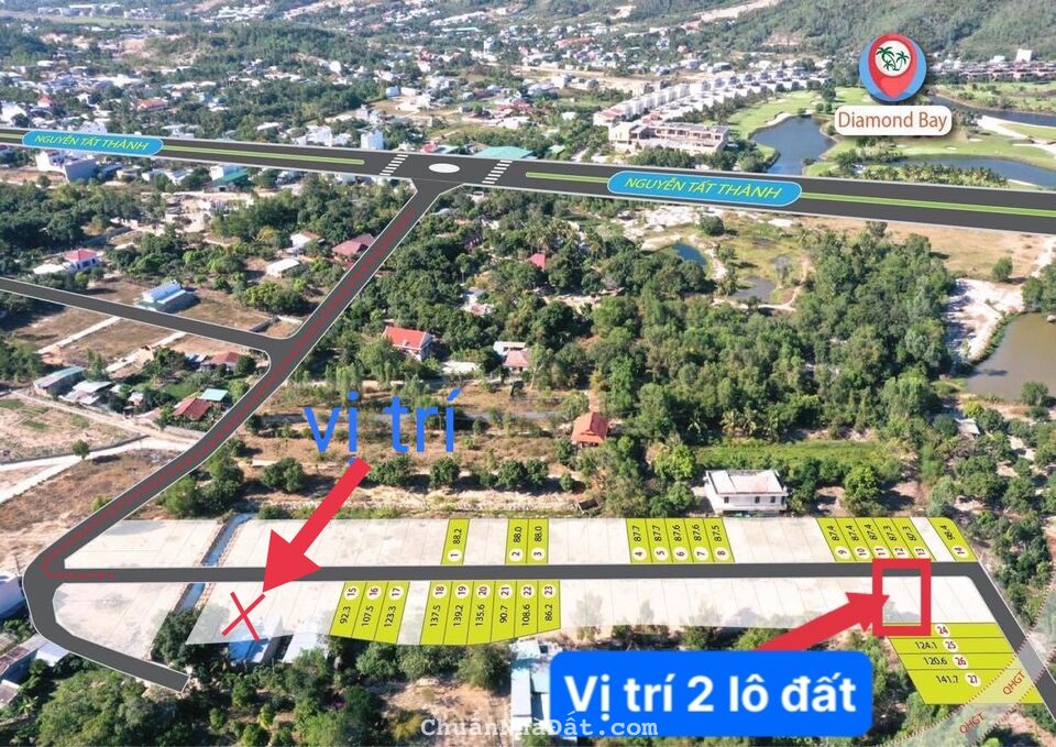 Đất thổ cư phước hạ xã Phước Đồng Nha Trang. Đối diện diamond bay. Giá 910 triệu. 