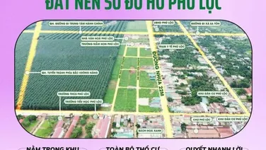Suất ngoại giao lô đất nền sổ đỏ phía đông thị xã Buôn Hồ