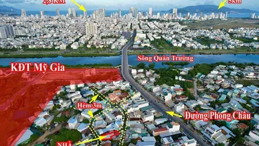 Nhà 2 MT cách đường Phong Châu 100m