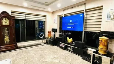 Bán biệt thự vườn Sunny Garden Quốc Oai 400m x 4T giá 43.5 tỷ, lô góc, HẦM, siêu VIP