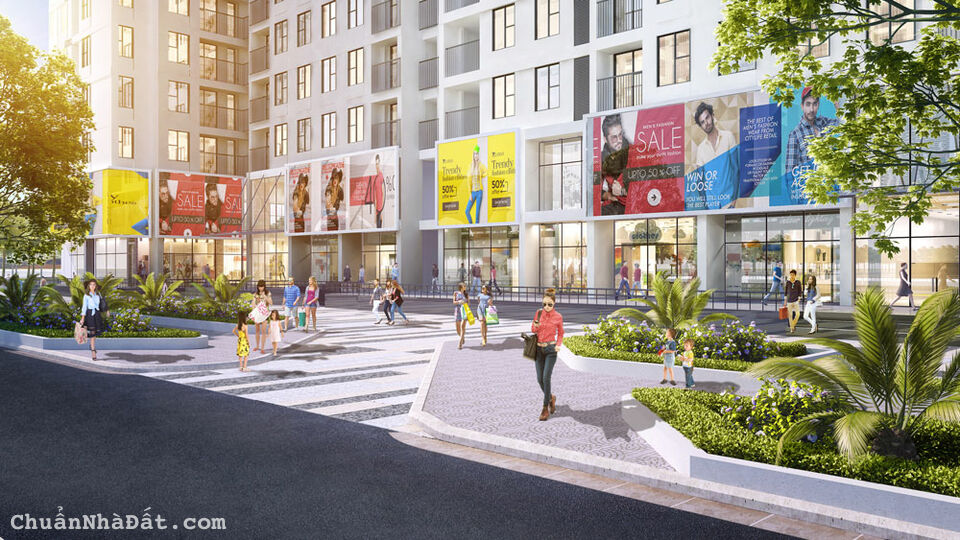 Khối đế kinh doanh cực tốt khu thương mại Âu Cơ, sinh lợi ngay thu hồi vốn nhanh chóng !