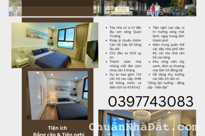 Căn hộ CT1 Riverside  Luxury – KĐT VCN Phước Long, TP Nha Trang