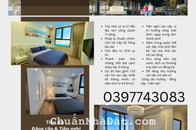 Căn hộ CT1 Riverside  Luxury – KĐT VCN Phước Long, TP Nha Trang