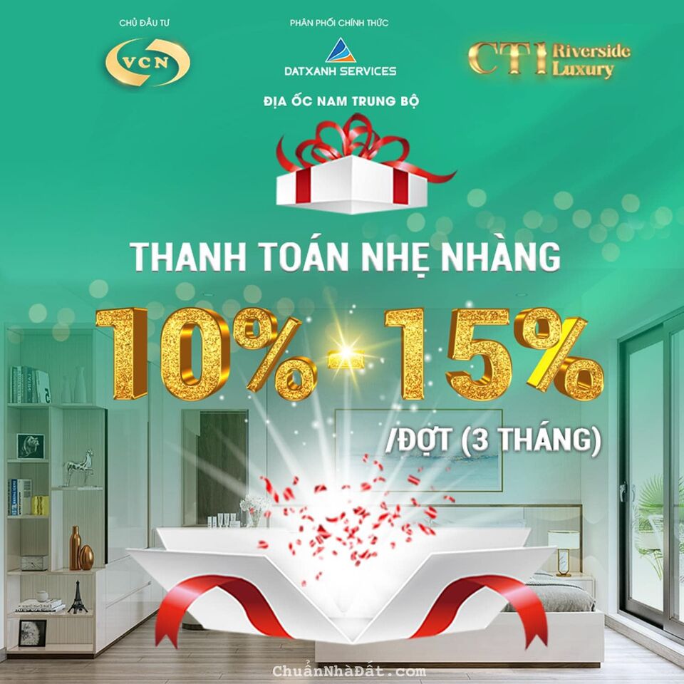  💥💥 CĂN HỘ CAO CẤP 5 SAO ĐẦU TIÊN NHA TRANG . FULL  CAO CẤP . CĂN HỘ CT1 RIVERSIDE LUXURY