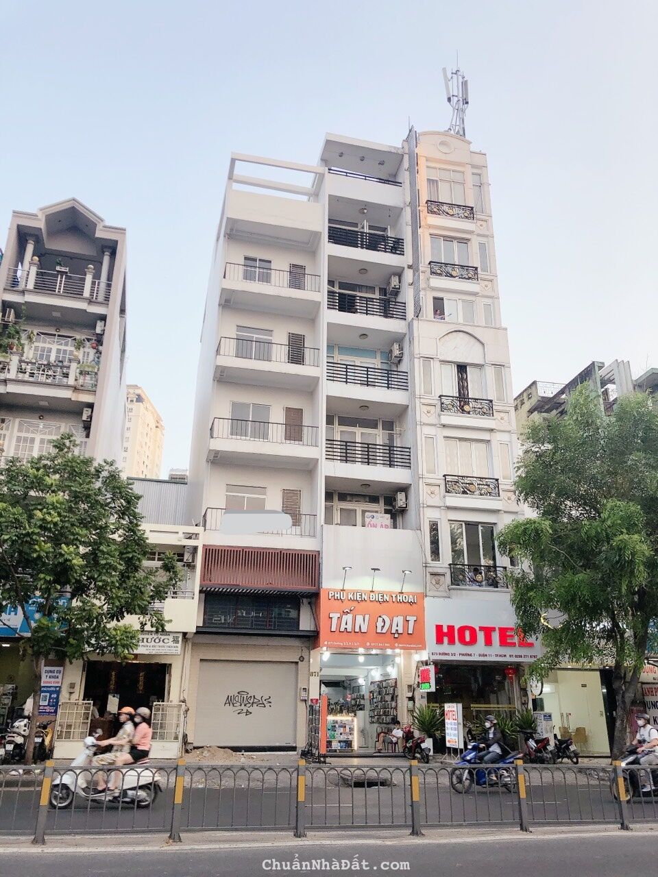 Bán nhà MT 6 tầng mới xây đường 3/2. p7, Q11, DT 4,1x 20, NH 4,7m. Giá 33 tỷ bớt lộc