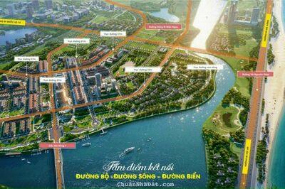 Indochina Riverside Complex. KĐT ven sông Cổ Cò - cạnh FPT, sân gofl BRG, sở hữu chỉ 1 tỷ đồng