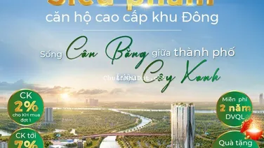 5 suất ngoại giao CĐT đợt 1 The Fibonan, đặc quyền chọn căn, tầng, trả góp HTLS 0% 24 th, CK 500tr