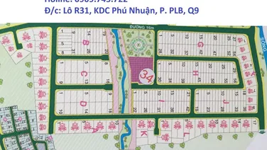 Bán đất nền thuộc dự án khu dân cư Đông Dương, ngay đường Bưng Ông Thoàn, phường Phú Hữu, Quận 9