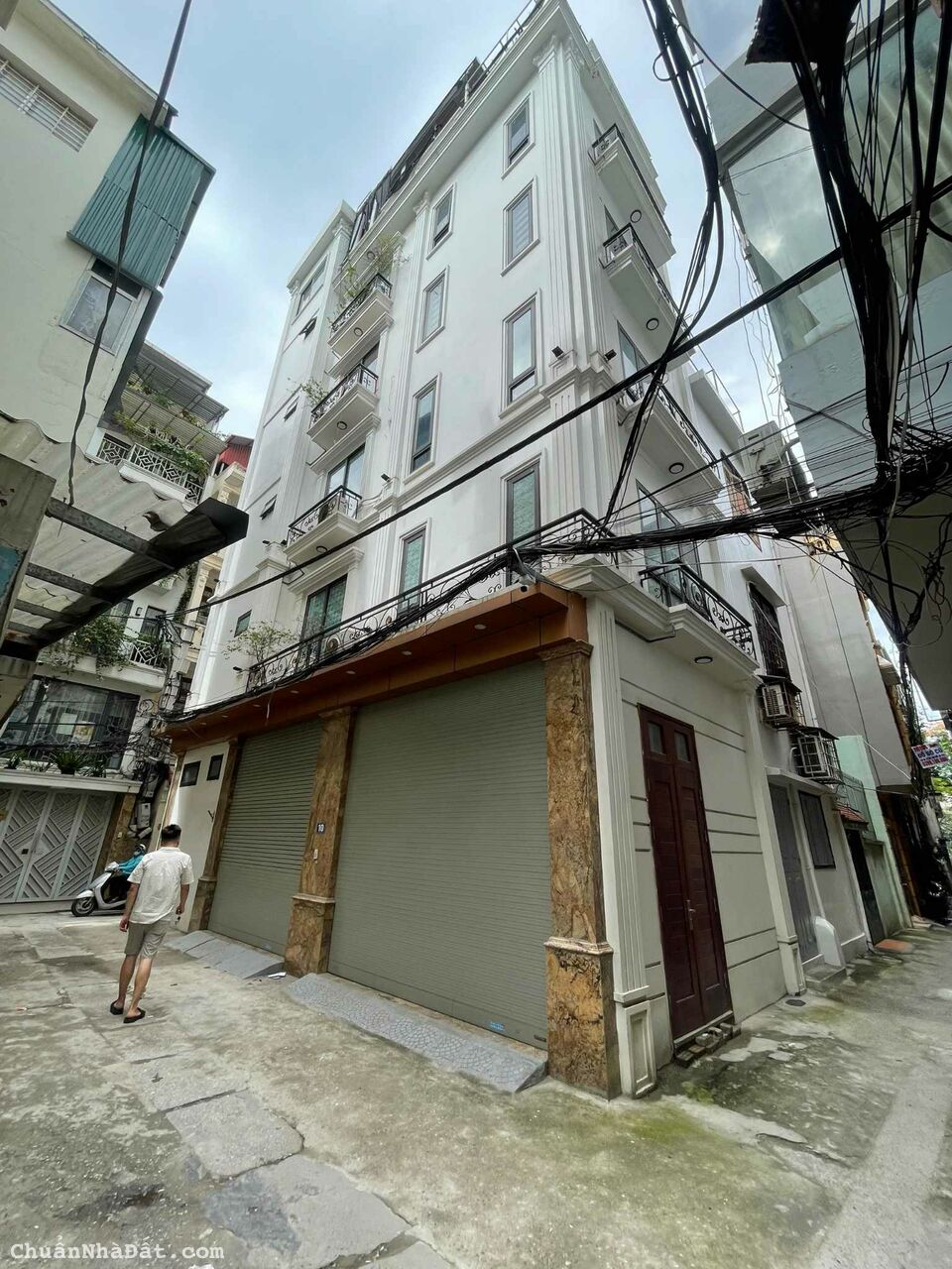 BÁN NHÀ ĐỀN LỪ, 60M2, 6 TẦNG,THANG MÁY,  3 MẶT TIỀN, GARA Ô TÔ, GIÁ 11 TỶ