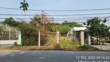 BÁN LÔ ĐẤT MẶT TIỀN 30m (DT437m) ĐƯỜNG NGUYỄN VĂN KHẠ ,XÃ TÂN AN HỘI- LH:0909-362-683