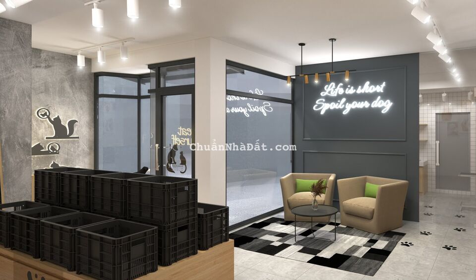 Cho thuê nhà góc 2 mặt tiền cực đẹp ngang 8m ngay khu Hà Đô Villa 2 lầu sân thượng giá chỉ 70tr/th