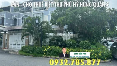 Bán Căn Góc Biệt Thự Mỹ Thái 3 dt 12x20m Phú Mỹ Hưng Q.7 Giá 65 tỷ LH 0932785877 Danh Trần PMH