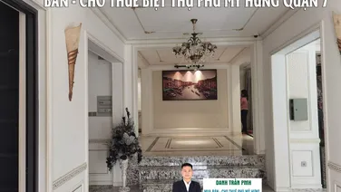 Căn Góc View Công Viên Biệt Thự Nam Thông, PMH Q.7 - 19x18m Giá 106 tỷ LH 0932785877 Danh Trần PMH