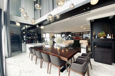 Cho thuê căn hộ Duplex 2 tầng đẳng cấp 300m2, thiết kế 4 ngủ tại Mandarin Garden Hoàng Minh Giám