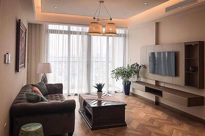 Cho thuê căn hộ chung cư Sun Grand City Thụy Khuê, 127m, 3PN, full nội thất cao cấp hiện đại