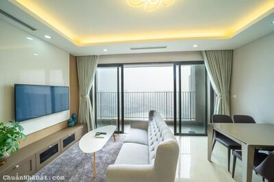 Cho thuê căn hộ Vinhome D'capitale Trần Duy Hưng, 100m 3 ngủ, full đồ nội thất cực đẹp thoáng mát