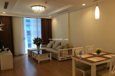 Cho thuê căn hộ chung cư Vinhomes Nguyễn Chí Thanh, tầng 22, DT 86m2 đủ nội thất (ảnh thật)
