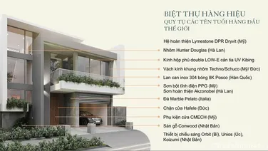 Bán biệt thự rộng 440m2 cạnh 2 sân Golf 18 lỗ đẳng cấp Quốc Tế lớn nhất Đà Nẵng - Quảng Nam