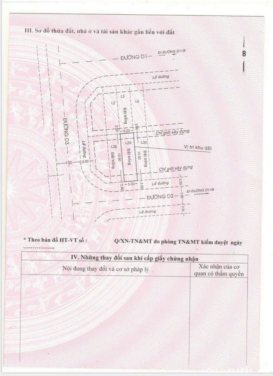 Đất đường số 14m, Quận 7, cạnh Phú Mỹ Hưng. 5*18.