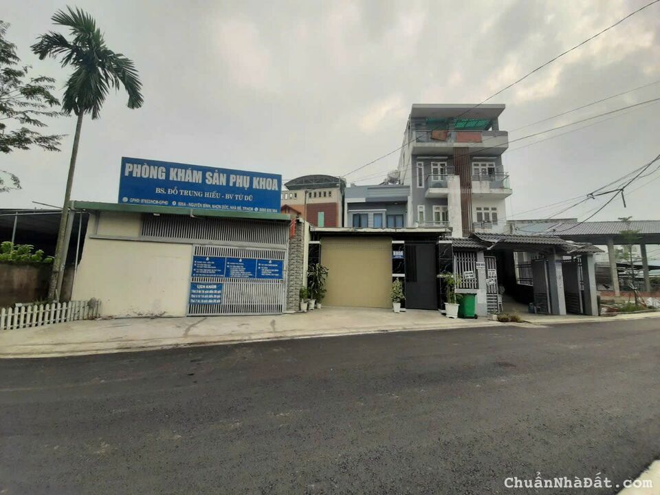 CHDV 4 tầng mặt tiền đường Nguyễn Bình, Nhơn đức, Nhà bè. 7*18.