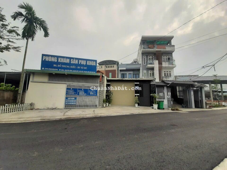 CHDV 4 tầng mặt tiền đường Nguyễn Bình, Nhơn đức, Nhà bè. 7*18.