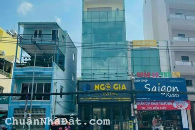 Nhà 6 tầng mặt tiền đường Huỳnh Tấn Phát, Quận 7. Ngang gần 6m, 21 tỷ.