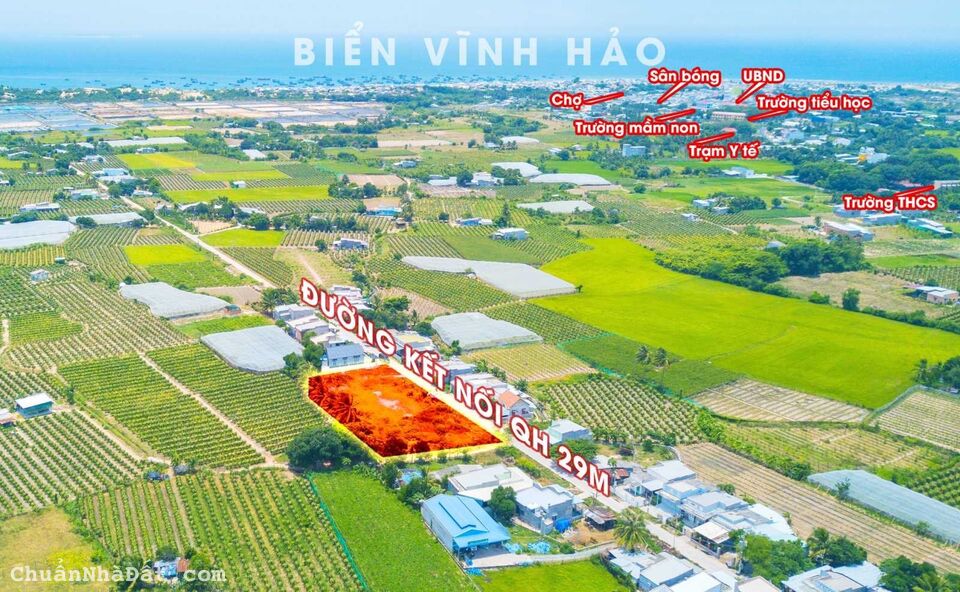 💥 💥 Đất nền 100% thổ cư ven biển Bình Thuận giá 750 triệu đồng