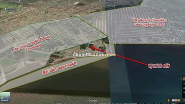 Bán nhanh 980 Triệu 1 Lô Đất Nền Biệt Thự Mặt Biển Quất Lâm, Ven hồ Liên Phong