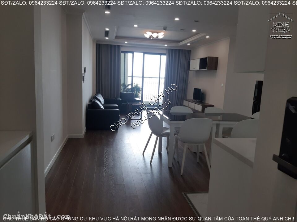 (Chung Cư Sunshine Riverside Phú Thượng) Cho Thuê Căn 3 Ngủ Full Nội Thất Diện Tích Rộng