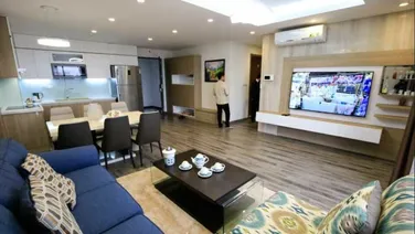 Cho thuê căn 2 - 3PN đầy đủ nội thất cực đẹp giá tốt tại Sky City 88 Láng Hạ LH: 0858 600 200