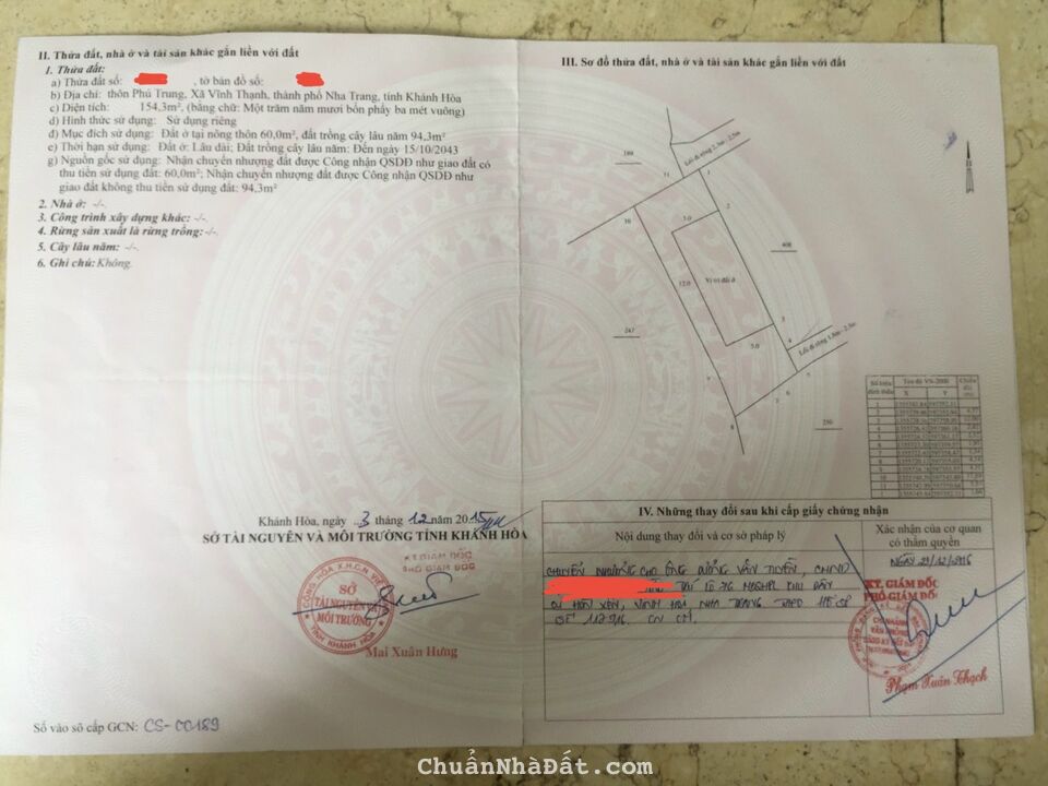 Cần bán lô đất Vĩnh Thạnh bên cạnh đường 23/10, 154m2 giá 1tỷ850( giá cũ 2,3 tỷ) 🏝🏝 Diện tích: 154m