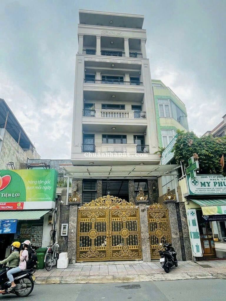 Cho thuê tòa nhà mặt tiền Nguyễn Văn Đậu, P.Bình Thạnh. DT 7,2x18m. Giá 70 tr/th