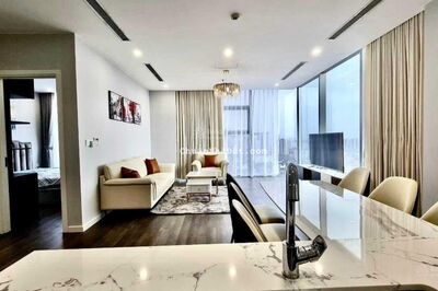 Cho thuê căn hộ chung cư Sun Grand City 69B Thụy Khuê, 2 phòng ngủ 96m2 full nội thất sang trọng