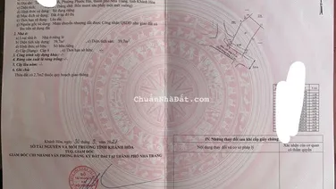 Bán nhà cấp bốn hẻm gần chợ VCN Phước Hải- Nha trang