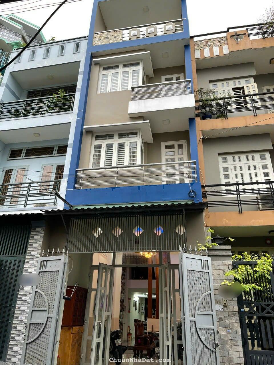 Bán nhà 252 Phạm Văn Chiêu P.9, DT 4x16m, 1 trệt 2 lầu, giá 6,5 Tỷ. Hẻm thông 8m