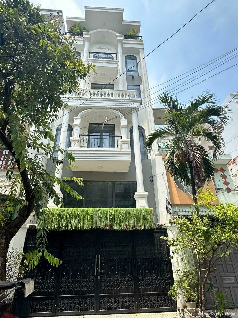 Bán nhà 1 sẹc Nguyễn Oanh P17, DT 6x19m, 5 lầu thang máy. Giá 17,8 tỷ TL