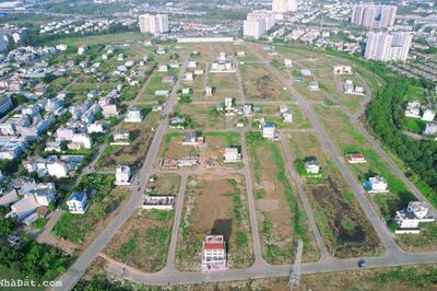Bán lô đất KDC Phú Nhuận dãy I giá 56tr/m2(338,3m2), đường 12m, hướng Đông Nam