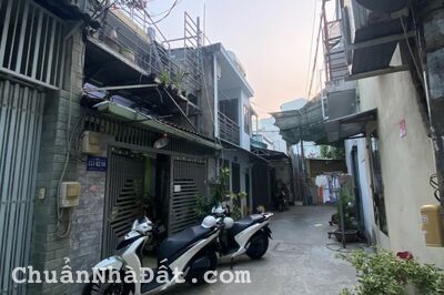 Bán nhà 2 tầng gần Aeon Tân Phú, có sổ hồng vuông vức 4 x 14 (56m2), trong hẻm xe hơi chỉ giá 3.79 