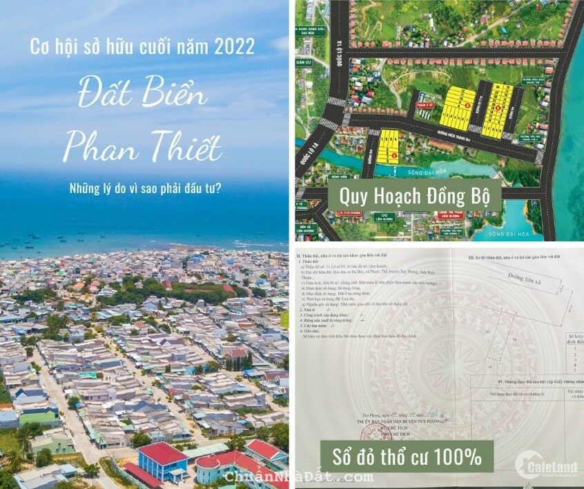 Đón sóng hạ tầng, đầu tư đất nền ven biển Tuy Phong, Bình Thuận