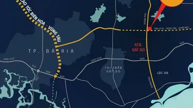 Chỉ cần trả trước 300 triệu, ngân hàng hỗ trợ sỡ hữu ngay lô đất nền KCN Đất Đỏ, Bà Rịa Vũng Tàu