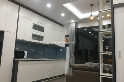 Cho thuê căn hộ ở Vinhome Trần Duy Hưng, DT 35m2 gồm 1 phòng ngủ dạng studio, đầy đủ nội thất