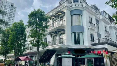 Nhà Lô Góc 4 tầng tại KĐT VINHOMES Dragon Bay, đường Bao Biển BẾN ĐOAN, trung tâm Tp Hạ Long.