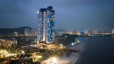 bán Căn Hộ 1PN tòa ALACARTE HẠ LONG BAY. Trước mặt là bãi tắm siêu đẹp tại trung tâm Bãi Cháy.